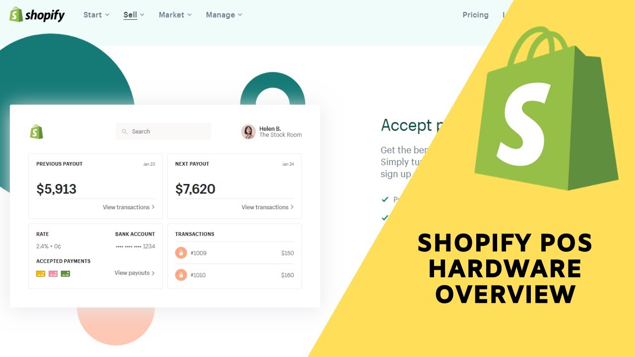 Shopify POS Hardware overview
