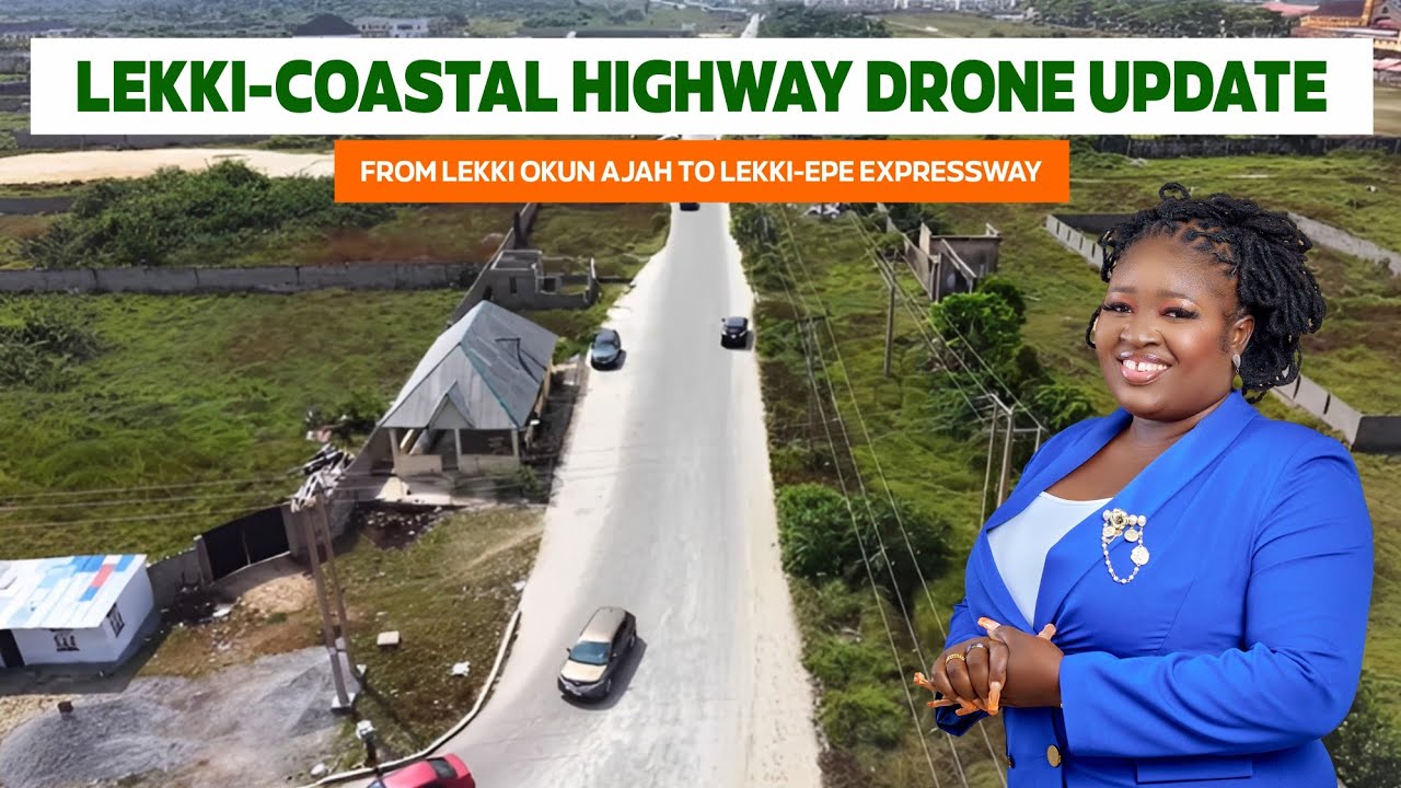 LEKKI-CALABAR COASTAL HIGHWAY | DRONE OVERVIEW FROM OKUN AJAH TO SHOPRITE LEKKI EPE EXPRESSWAY 