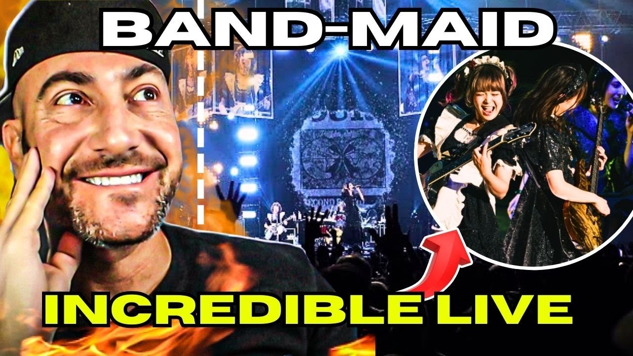 BAND-MAID – “Present Perfect” Proof They’re Elite on Stage 😳 Live Reaction!