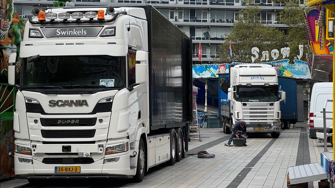 Opbouw Kermis Heerlen 2024 Deel 2 (Najaarskermis)