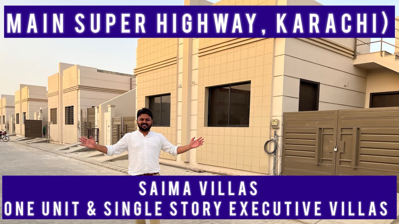 Saima Villas Highway ONE UNIT & Single Story EXECUTIVE VILLAS  #saimavillas #highway