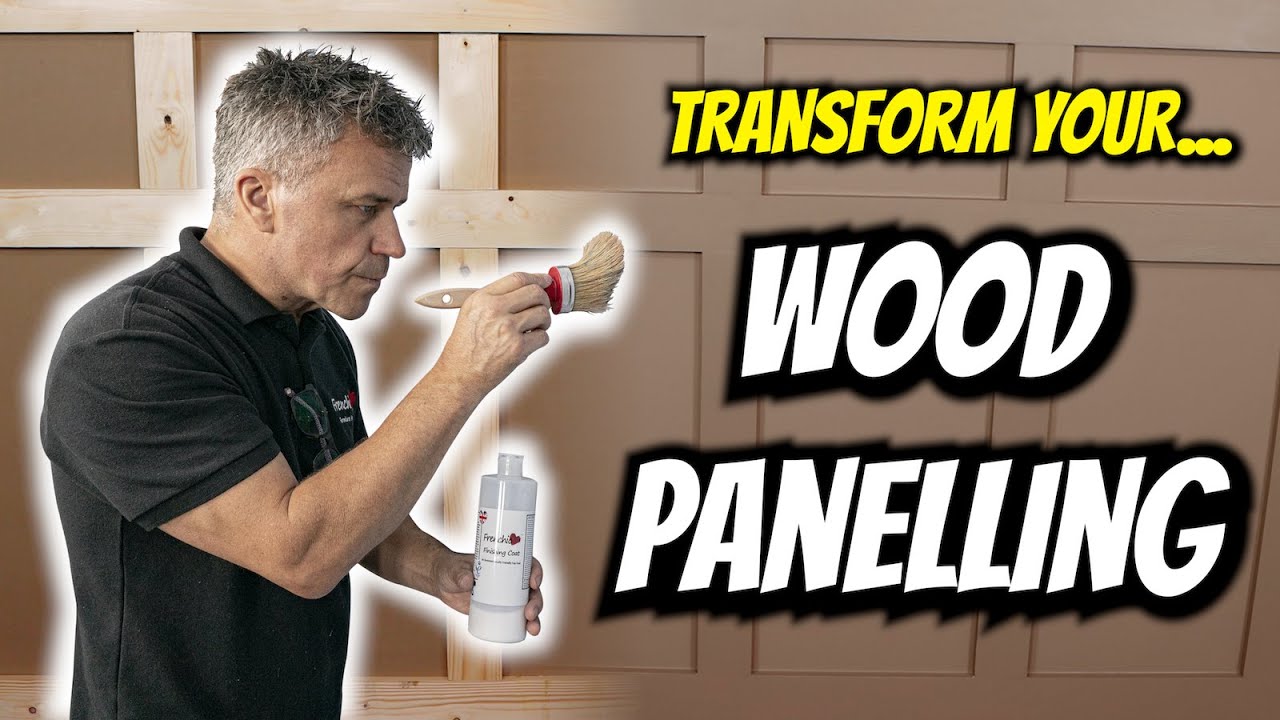 How to Prepare and Paint Wooden Wall Panelling | Frenchic Paint Tutorial | A-Z GUIDE