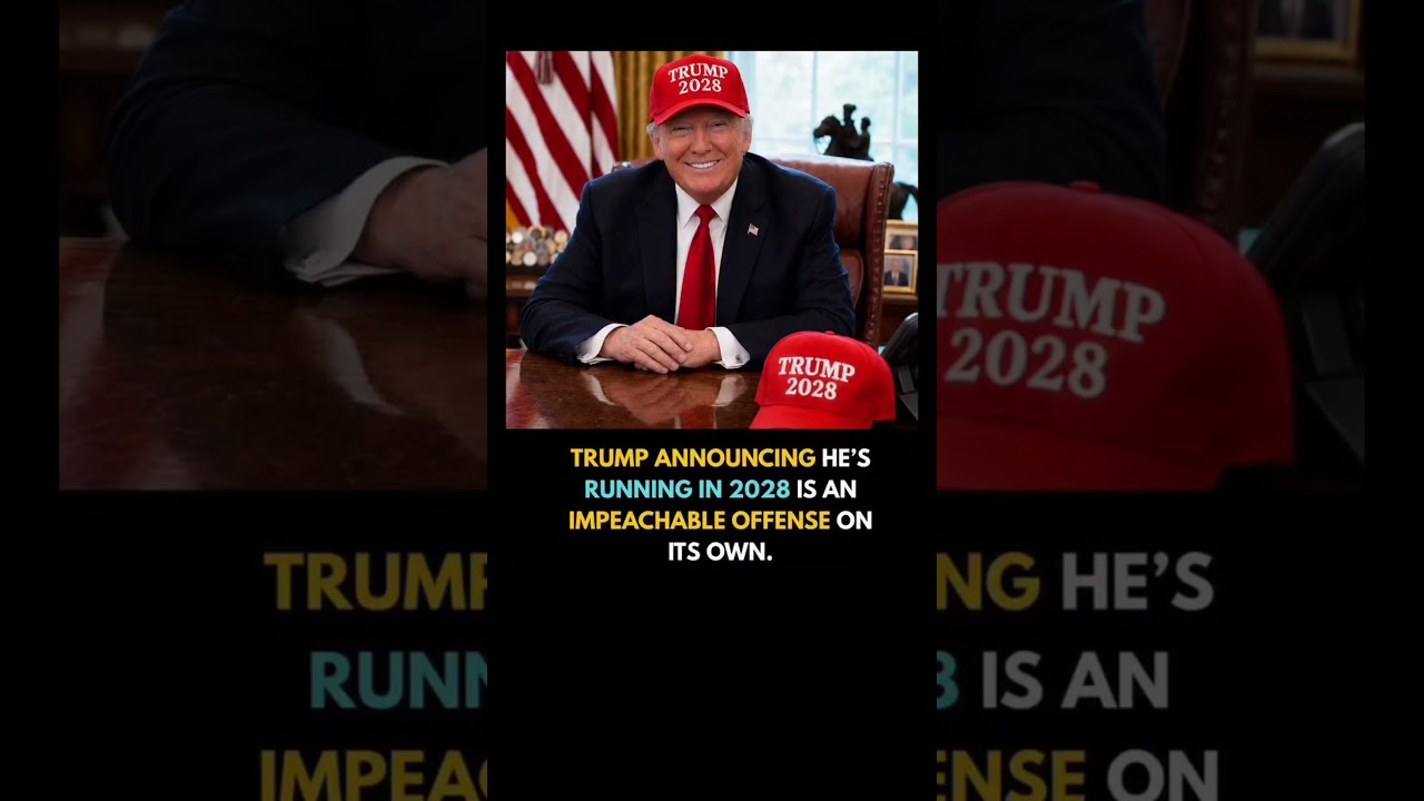 Trump&rsquo;s Reported 2028 Run Remark Sparks Impeachment Debate | Political Firestorm Erupts