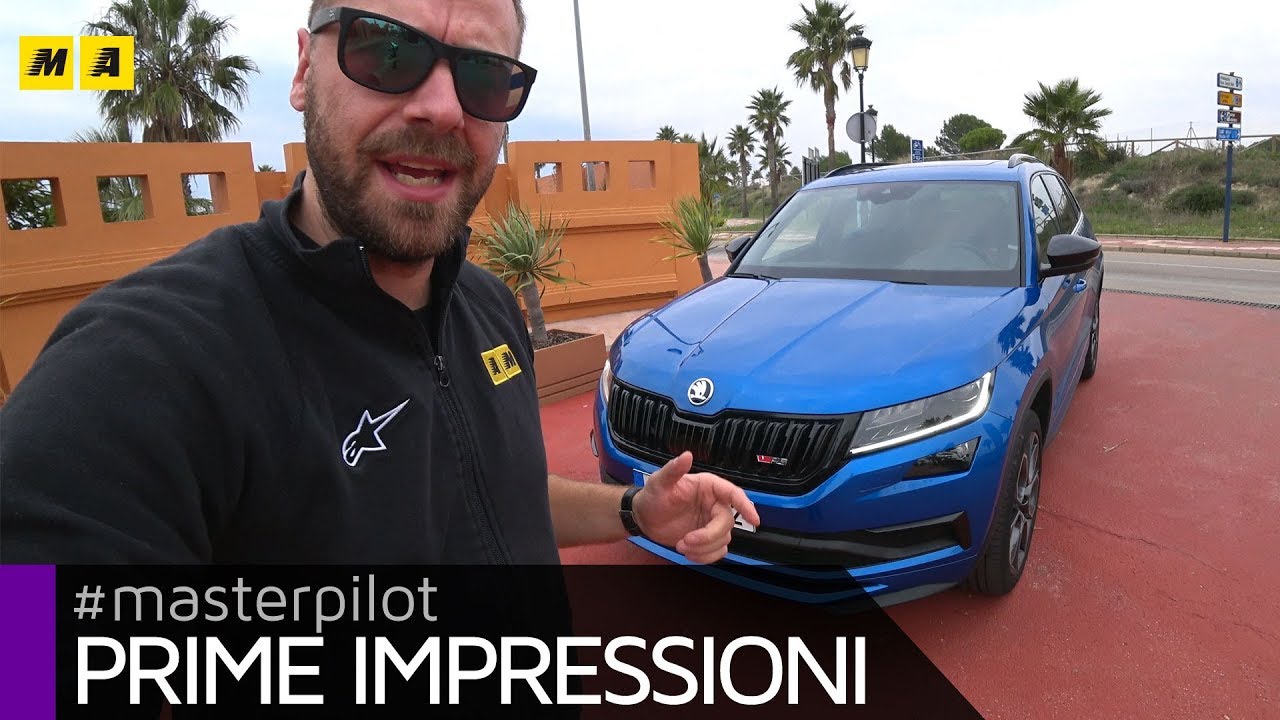 Skoda Kodiaq RS | 240 CV diesel firmati Rally Sport [ENGLISH SUB]