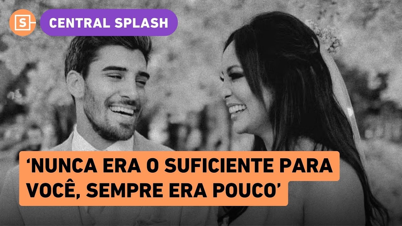 Marido anuncia fim de casamento com Carol Nakamura e faz acusações