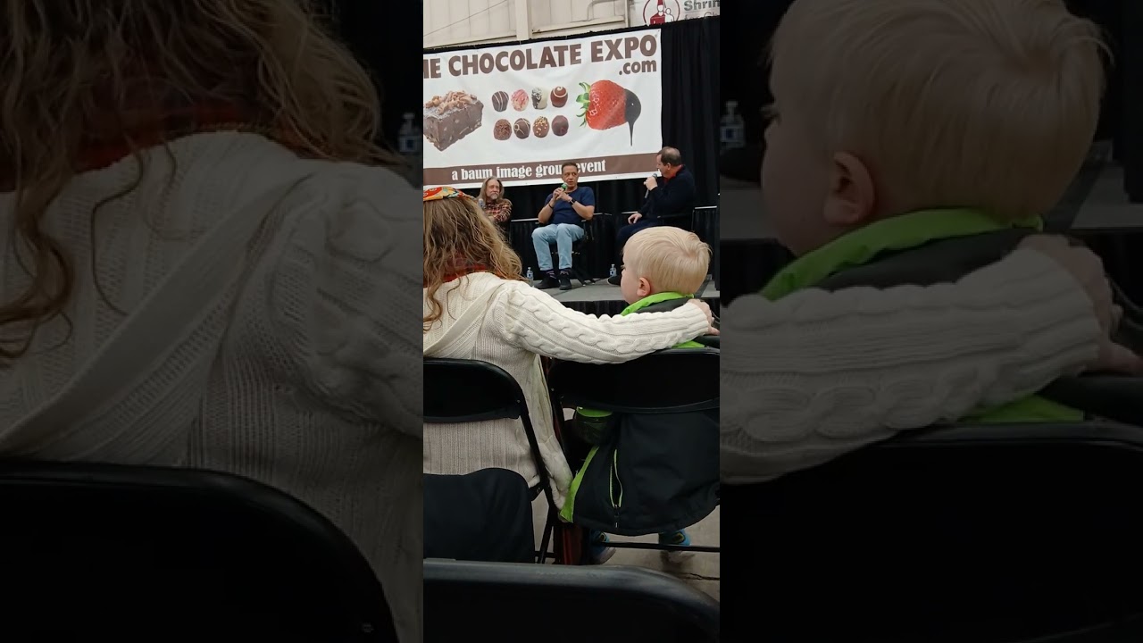Muppeteers Panel - Chocolate Expo, Wilmington, MA 2025. Kevin Clash, Steve Whitemire & Noel MacNeal