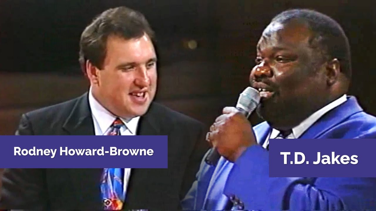 T.D. Jakes & Rodney Howard-Browne - Holy Spirit Revival