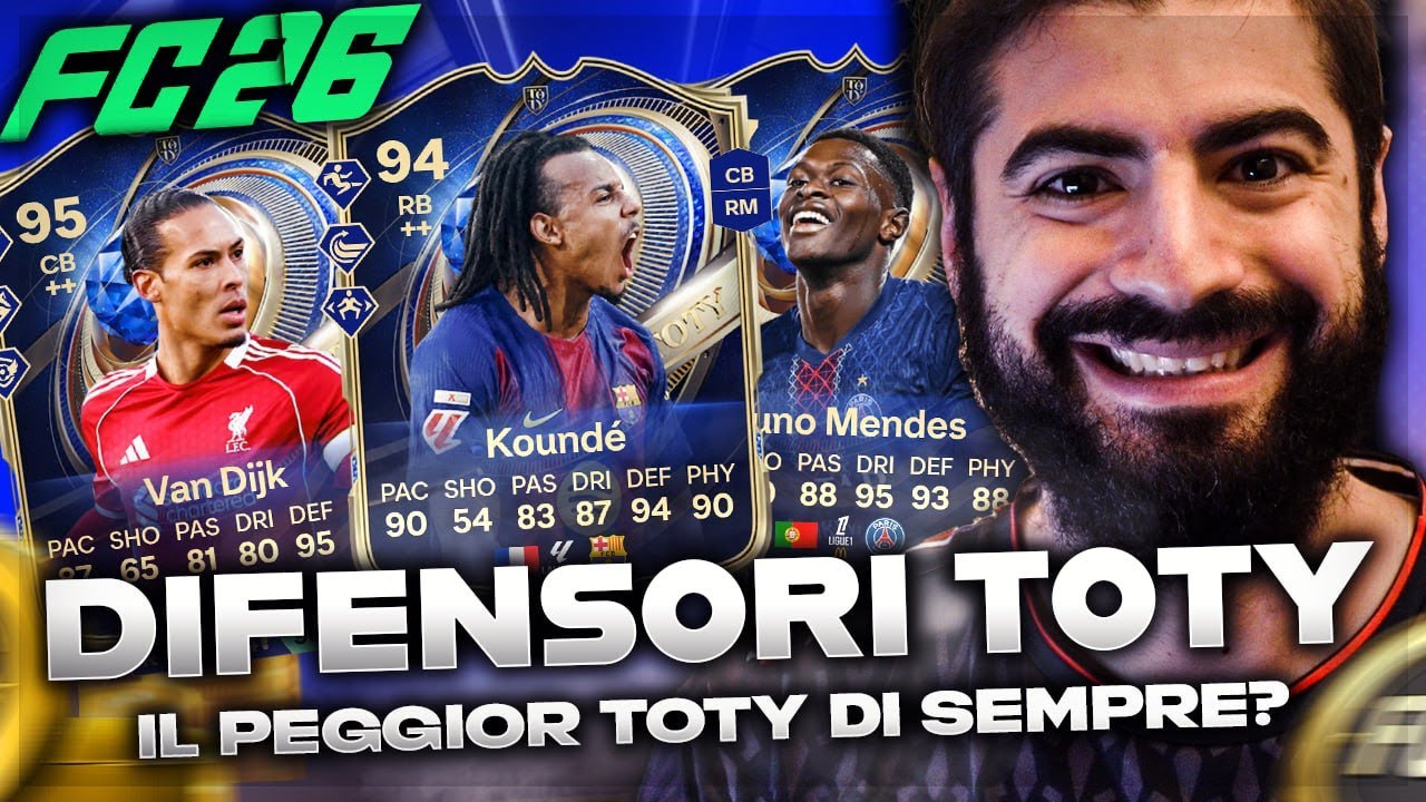 USCITI I DIFENSORI TOTY!!! AMMIRIAMO QUESTI CAMPIONI E LA CARTA PIÙ BRUTTA DELLA STORIA DEI TOTY!