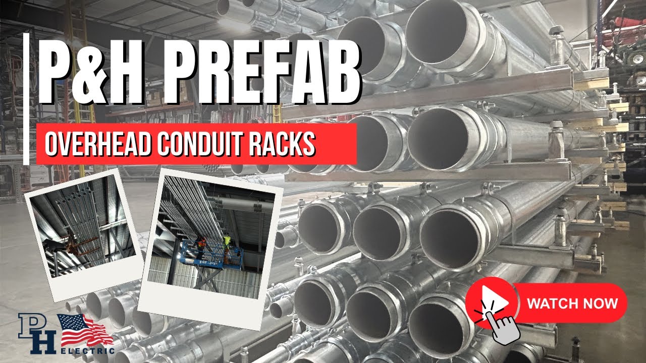 PH Electric Overhead Conduit Rack Prefab