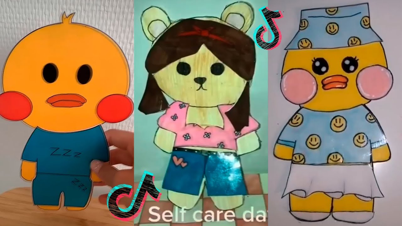 Paper Duck 🦆 | TikTok Compilation 