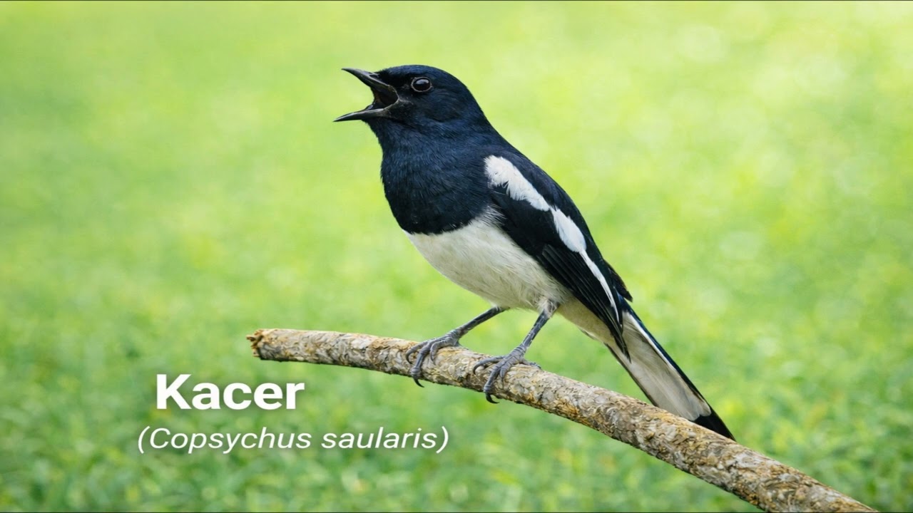 Kacer Berkicau Gacor & Lantang | Suara Merdu Oriental Magpie-Robin (Copsychus saularis)