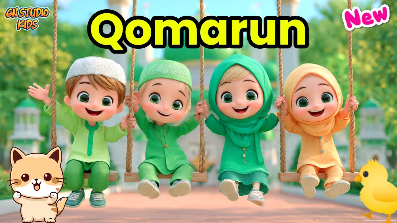 Qomarun -  Sholawat Anak Terbaru - Lagu Anak Islami 2026 Animasi 3D anak terbaru 