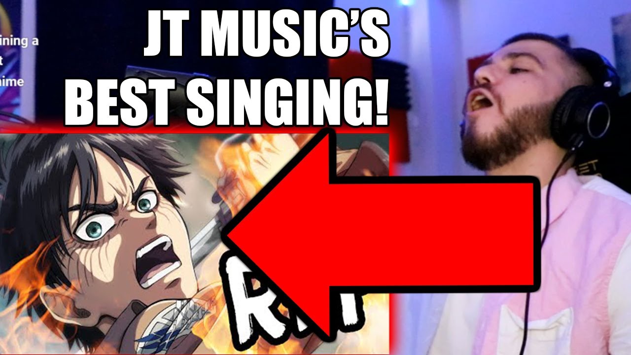 REACTION EREN JAEGAR RAP l RUSTAGE ft. JT MUSIC [Attack on Titan]