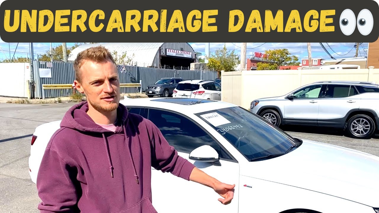 Fixing Totaled 2018 Audi A4 with Undercarriage Damage for $500! IAA Auction Salvage Rebuild Project