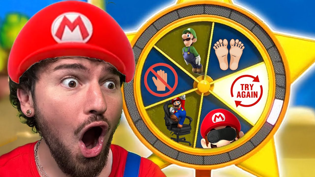 MARIO PARTY BUT WITH A SABOTAGE WHEEL