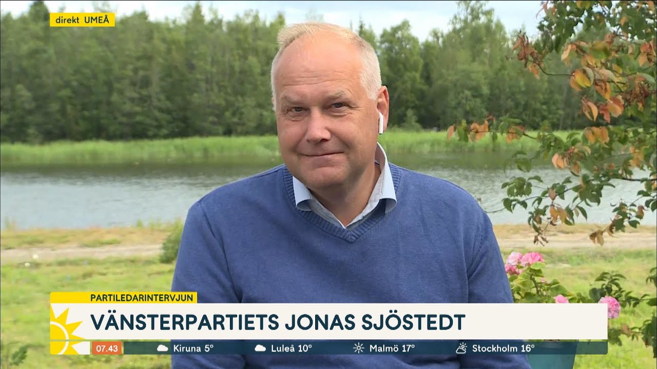 Jonas Sjöstedt (V): Sverige ska inte splittra familjer - Nyhetsmorgon (TV4)