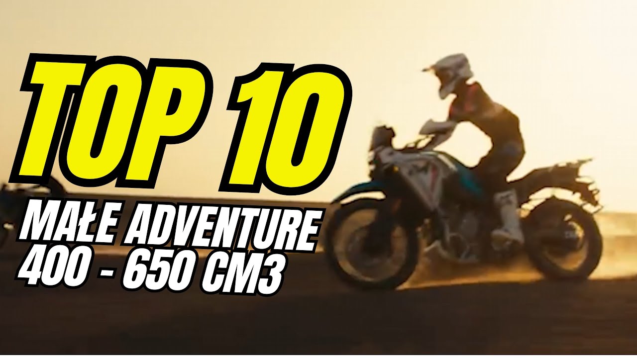 TOP10 Motocykli Adventure od 400 do 650 cm3 | Ranking Sprzedaży 2025 | PL