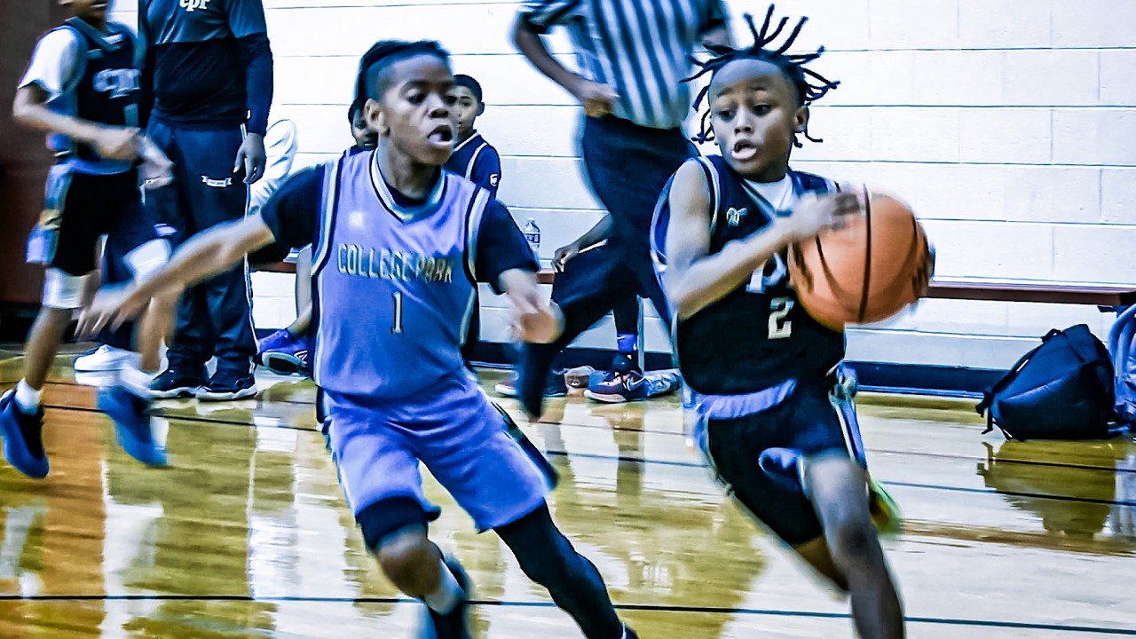 10U Youth Basketball CHAMPIONSHIP GAME🔥🔥Warriors vs Bucks | College Park Recreation
