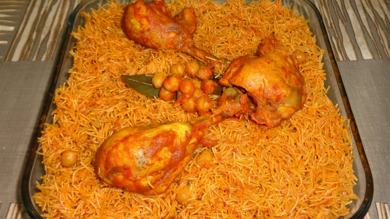 Douida tunisienne au poulet - دويدة مفورة بالدجاج