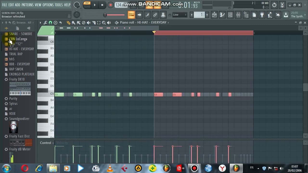 comment faire des persécutions seben sur fl studio