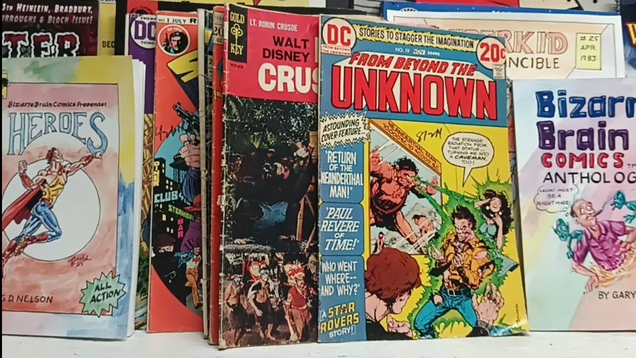 EP 2026 Comic Book Adventure from the Silver and Bronze Age ! 