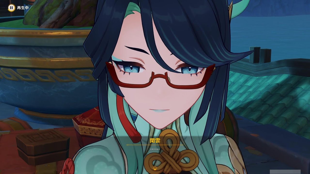 【原神】鍾離と会い気まずくなる閑雲【Genshin Impact】