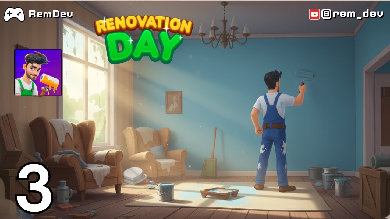 Renovation Day: House Makeover Level 3 – Trash to Treasure Makeover Begins