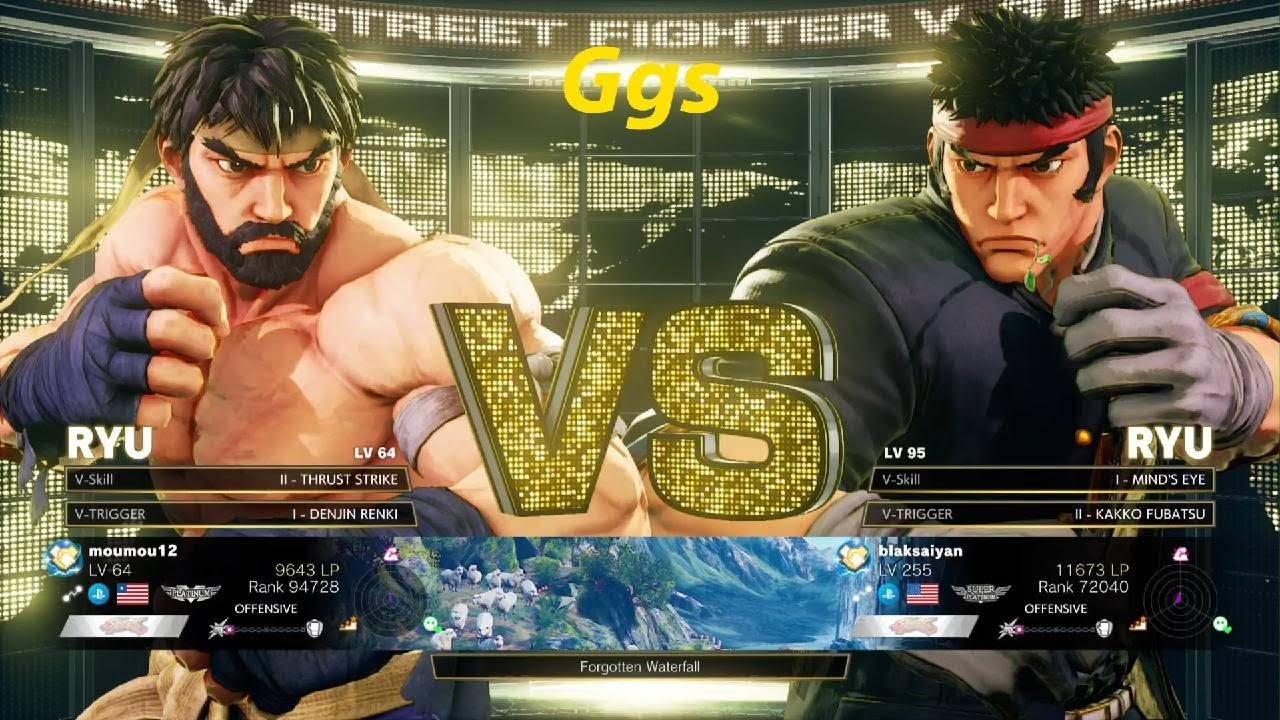 STREET FIGHTER V: blaksaiyan vs moumou12: Ggs great match