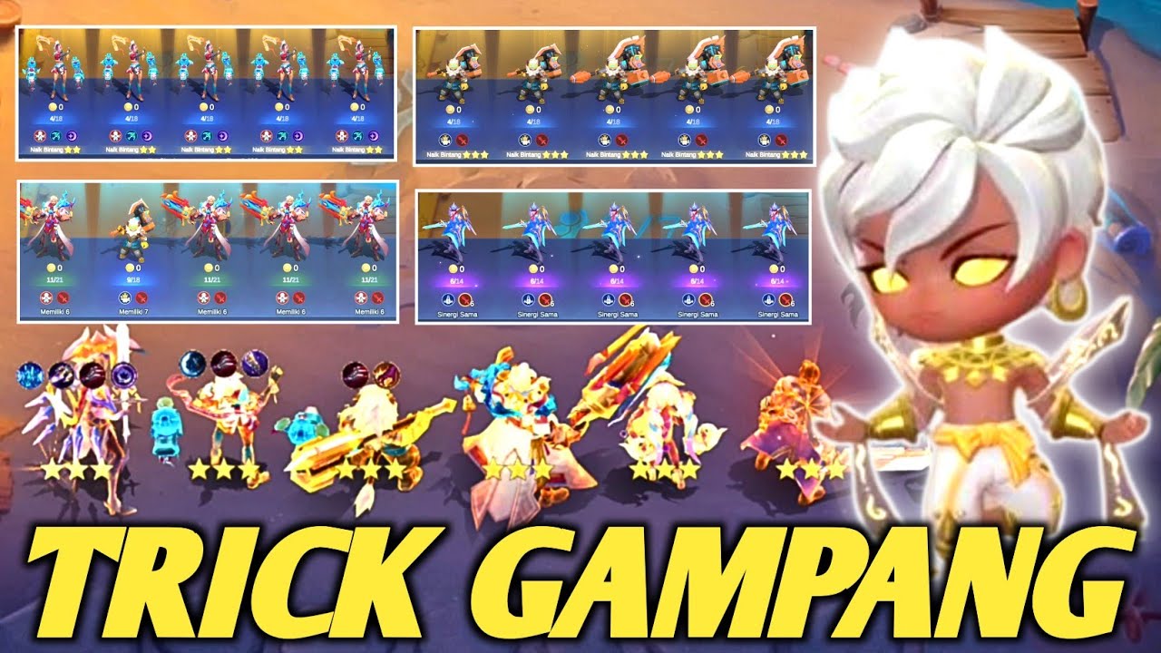 TERNYATA GAMPANG TRICK HACK VALE DI META SEKARANG!! MAGIC CHESS GOGO