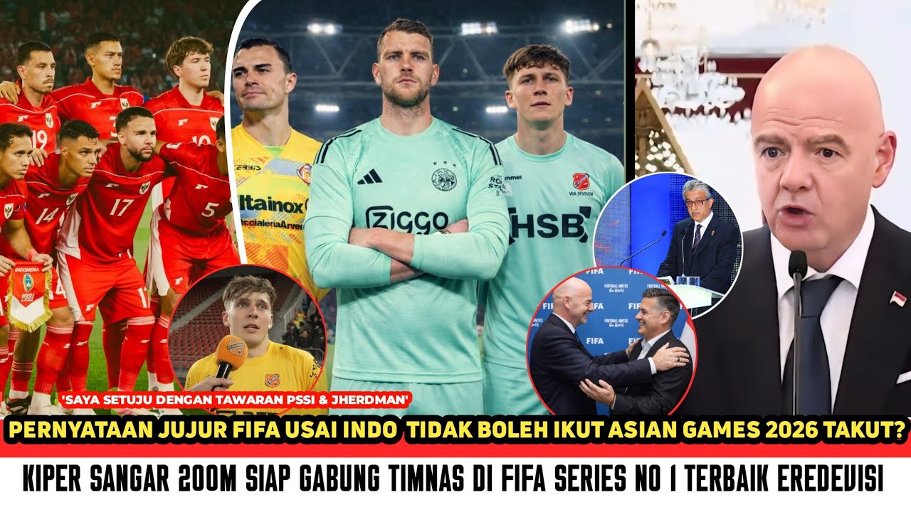 🔥GEGERKAN FIFA! AFC Masukan Nama Indo di Asian Games 2026~Saat Kiper Terbaik ini Gabung TMNS~Realy❓️