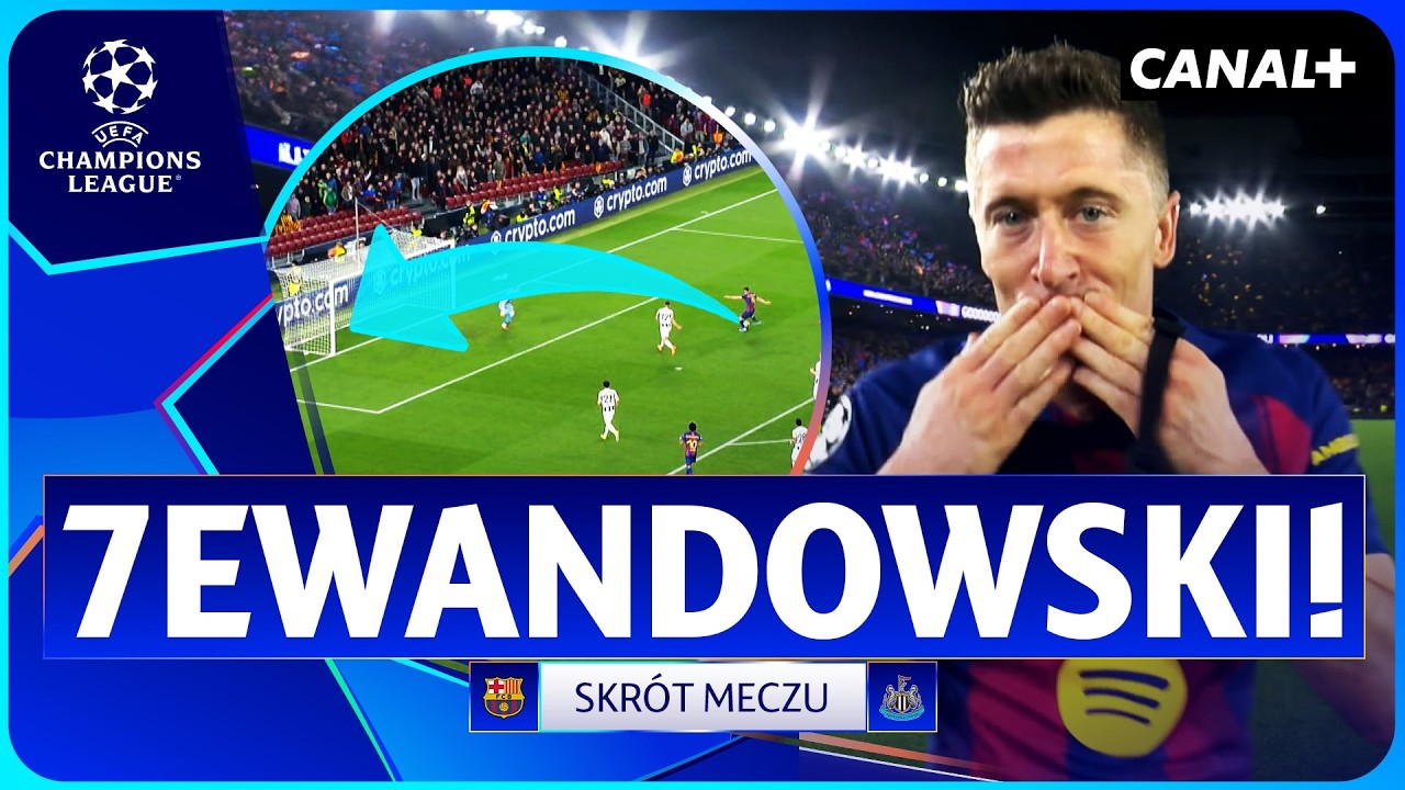 DUBLET LEWEGO! SIEDEM GOLI BARÇY! BARCELONA - NEWCASTLE, SKRÓT MECZU