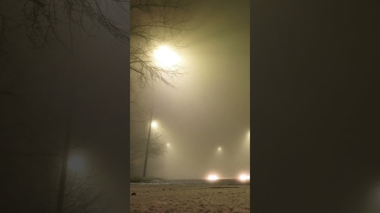 Freezing fog