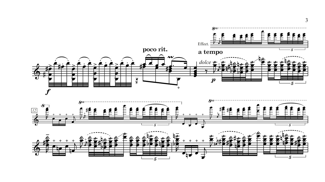 J.S. Bach - Prelude & Fugue in A Minor BWV 559  [Violin Transcription]