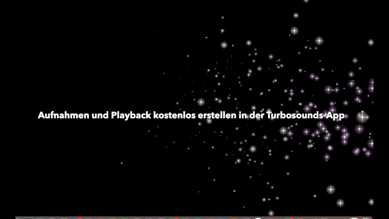 Aufnahmen und Playback kostenlos in der Turbosounds-App erstellen