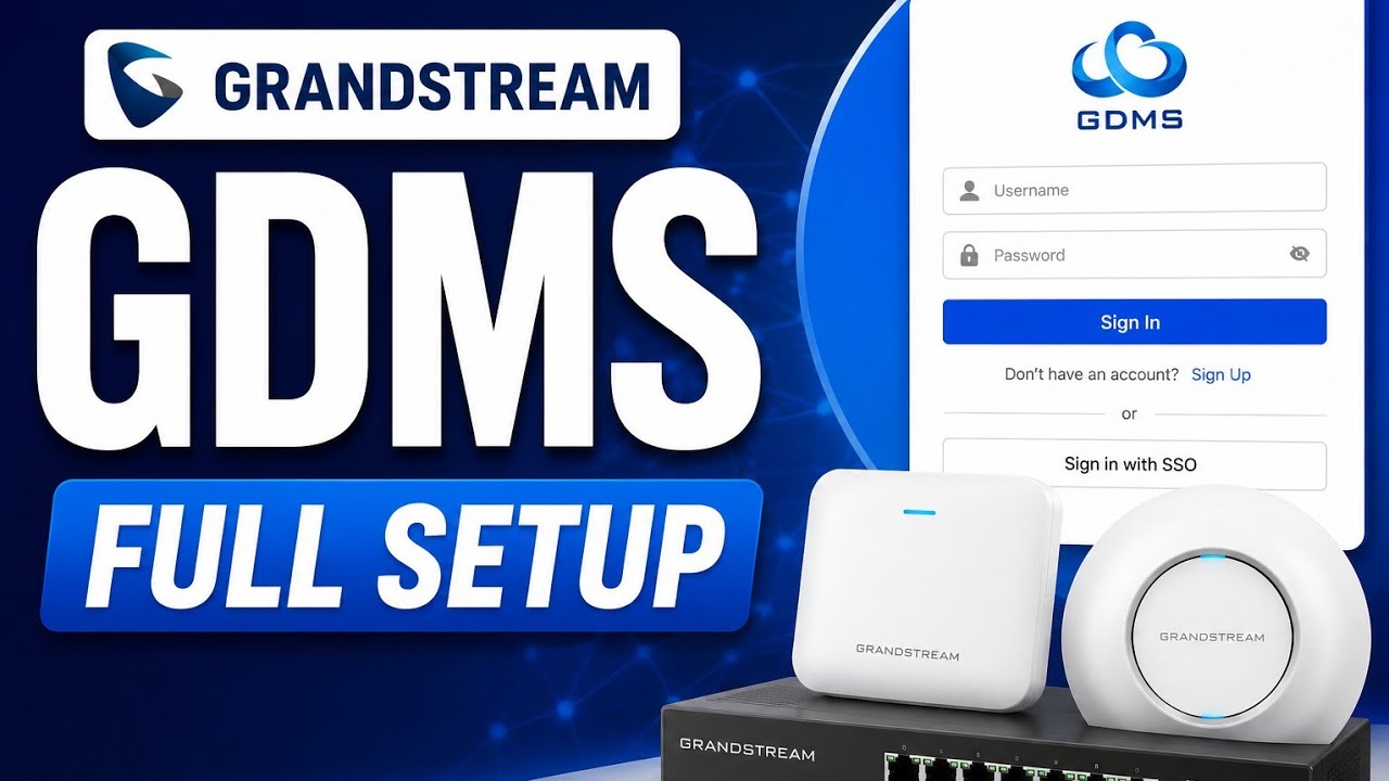 ✅ Полное руководство по настройке Grandstream GDMS (2026) | Настройка точек доступа, маршрутизато...