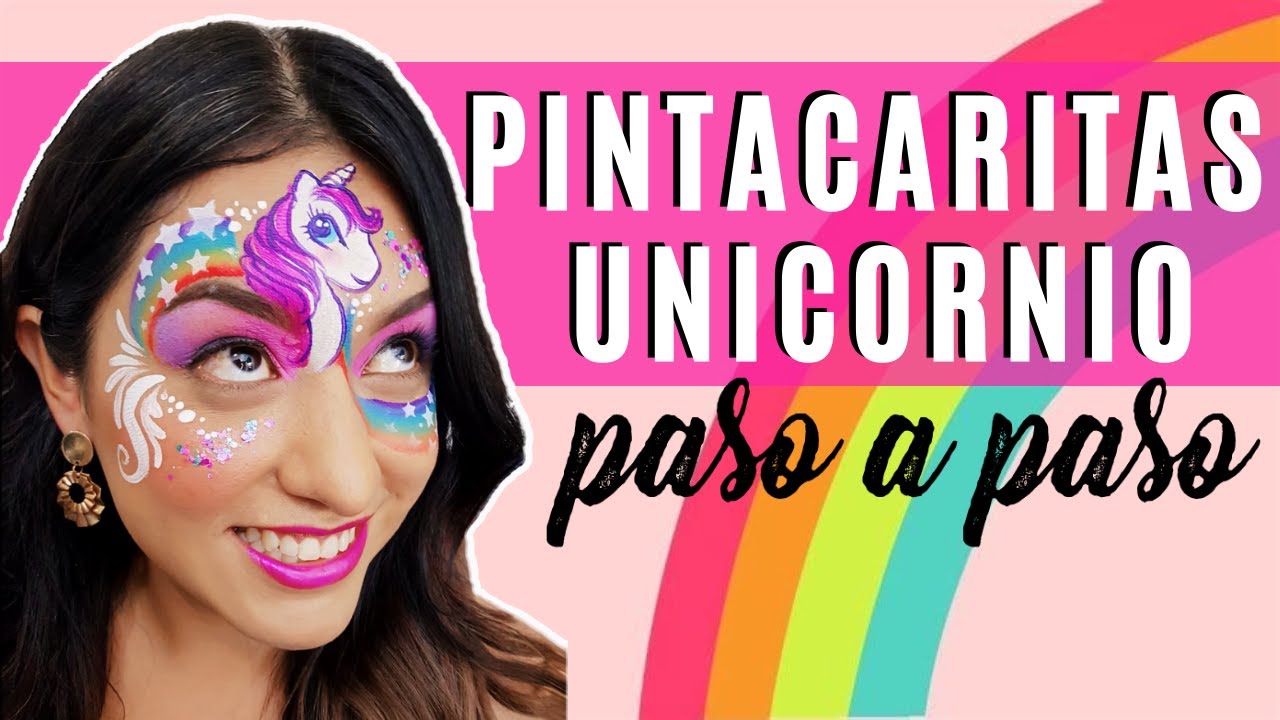 UNICORNIO Pintacaritas Fácil Paso a Paso / Maquillaje Artístico