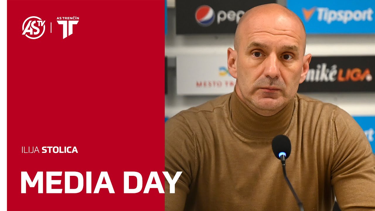 MEDIA DAY | Press conference | Ilija Stolica pred začiatkom jarnej časti