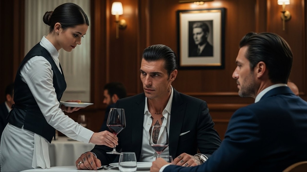 The Waitress Swapped His Drink Without a Word — The Mafia Boss Knew He’d Just Been Saved