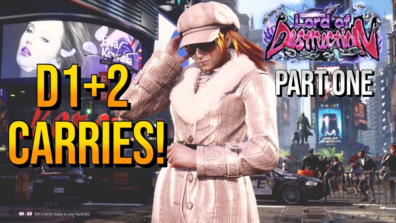 Getting Carried By D1+2! | TEKKEN 8 - Jun Kazama Online Ranked Matches #13 (PS5)