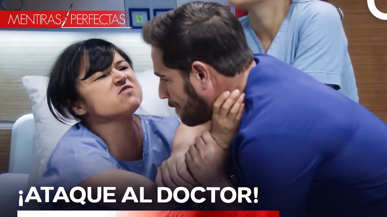 &iexcl;Paciente Con Problemas Psicol&oacute;gicos Intenta Estrangular Al Doctor! | Mentiras Perfectas