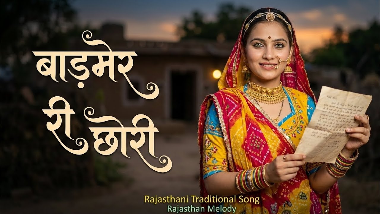 बाड़मेर री छोरी 😁😍 । राजस्थानी गीत । Rajasthan Melody 