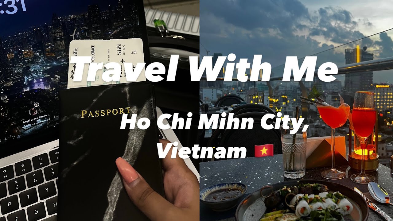 Travel with Me in Saigon, Vietnam 🇻🇳 | 1st Day in Ho Chi Minh