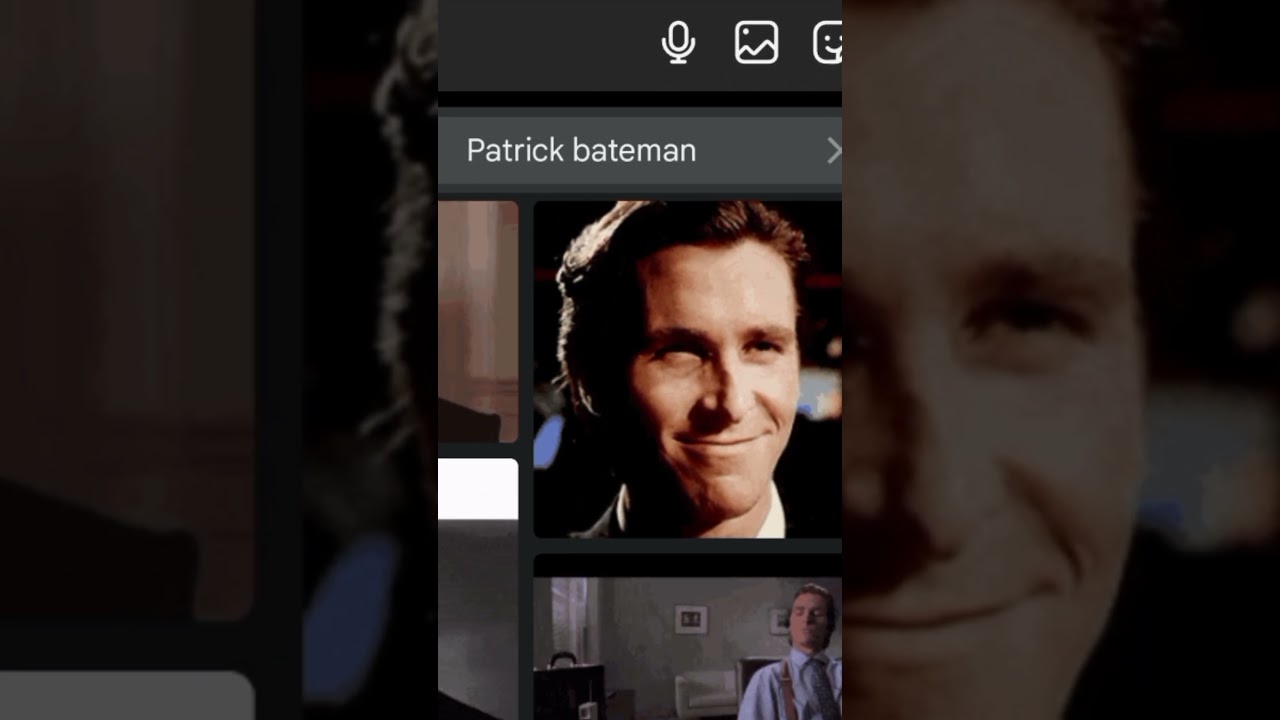 gif name :- Patrick bateman 💀😮&zwj;💨💪 #viral #trending #trend #shorts #sigma#trendingshort#trendingsong