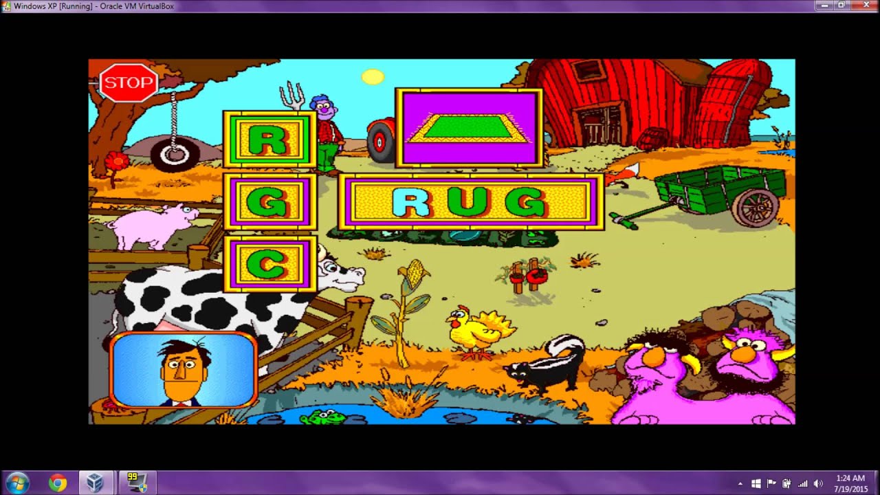 Sesame Street: Let's Make a Word! (Two-Headed Monster on the Farm)