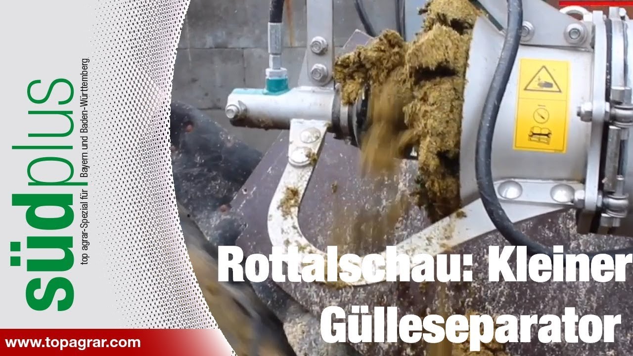 Rottalschau 2019: Kleiner Gülleseparator  PSS 2.2-400 von Stallkamp