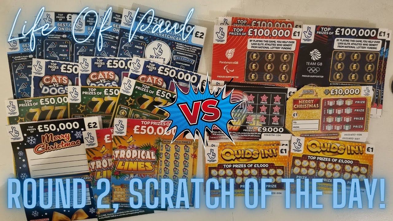 £60 of cards in Round 2 Scratch Of The Day!