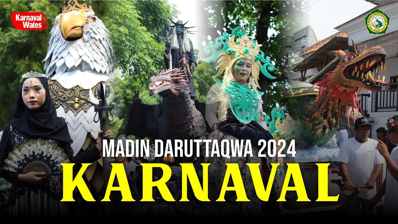 Karnaval Kedawang Wates | MADIN DARUTTAQWA 2024