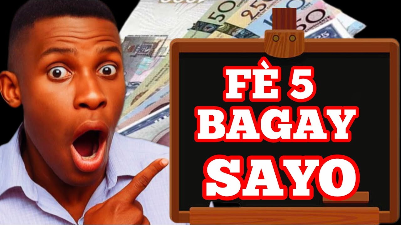 Fè 5 bagay sayo viw paka fouti rete menm jan tout moun ap sezi wè jan viw chanje 💯🥰
