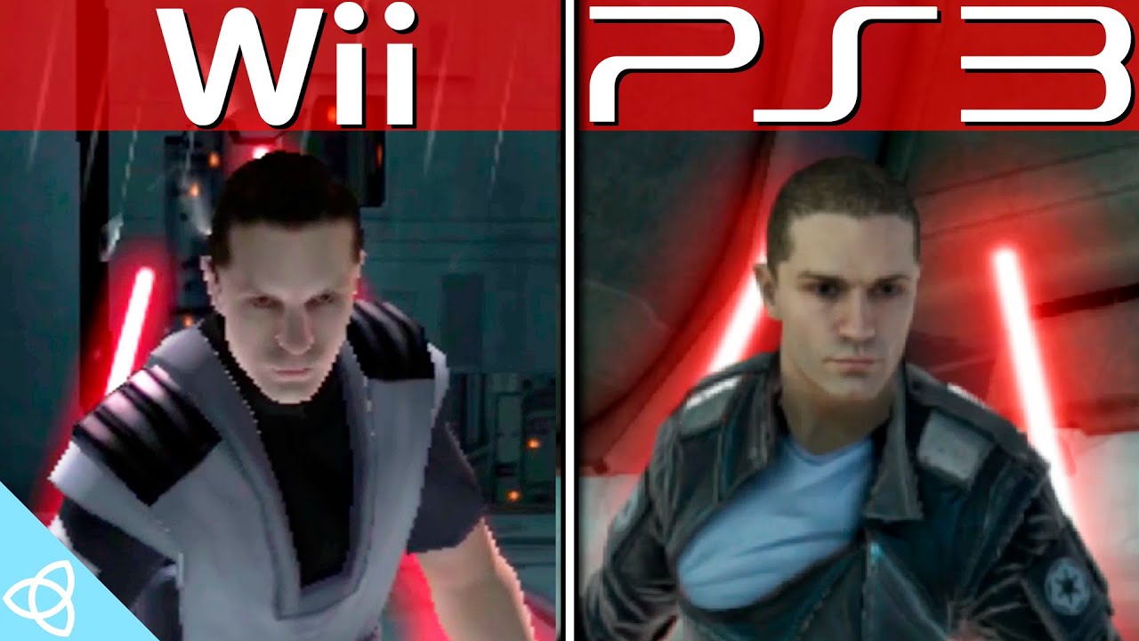 Star Wars: The Force Unleashed II - Wii vs. PS3 | Side by Side