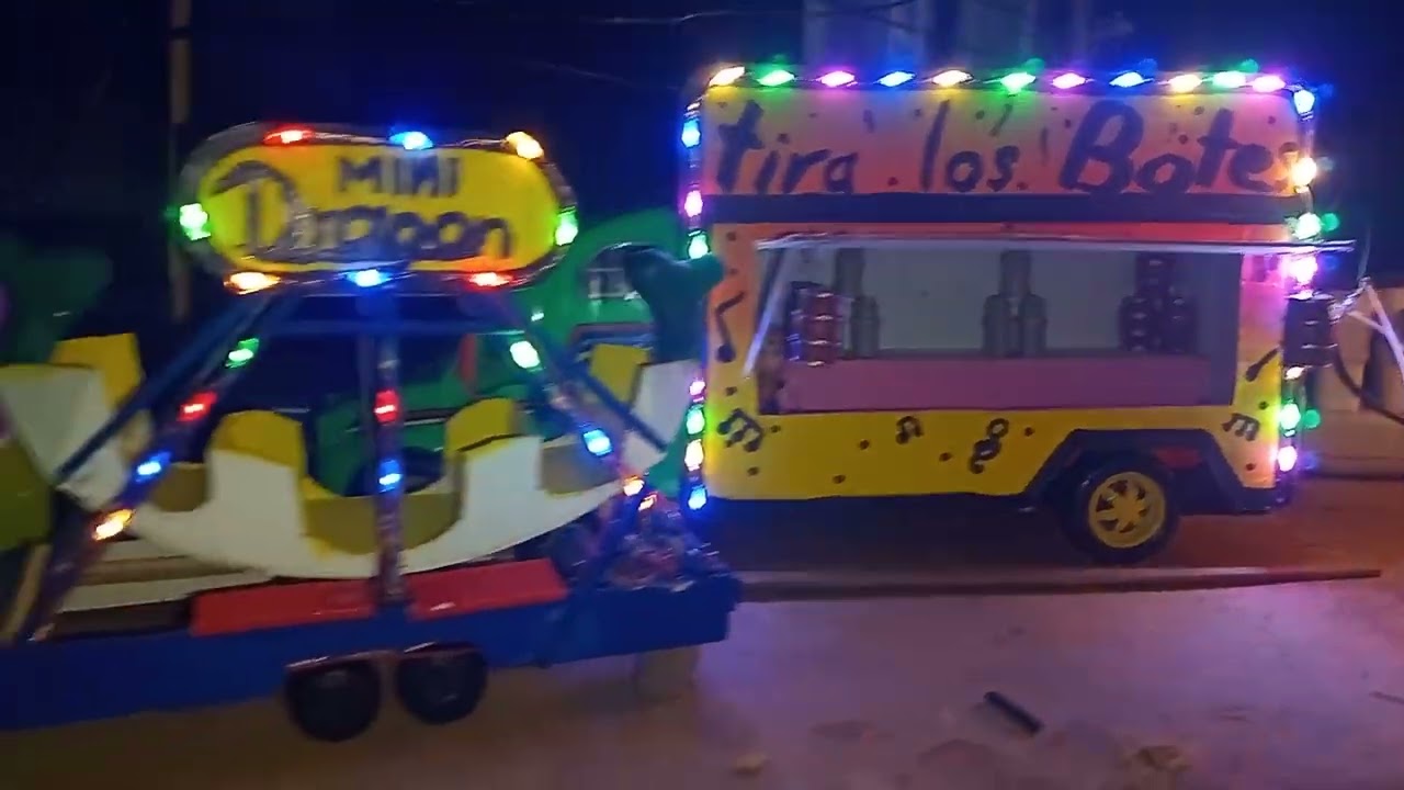 una feria a escala 🎡🎠🎢